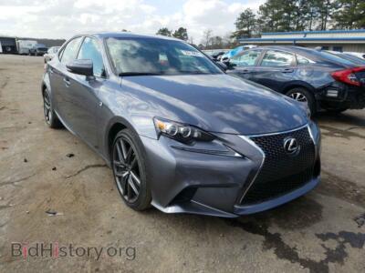 2014 Lexus IS IS 350, серый — VIN JTHBE1D22E5009142, Copart