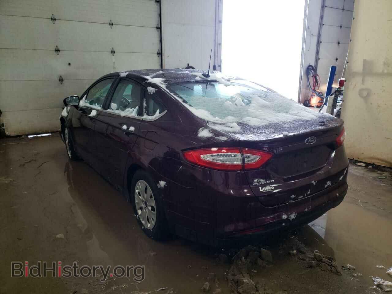 2013 FORD FUSION - VIN: 3FA6P0G75DR140341 - Фото 3