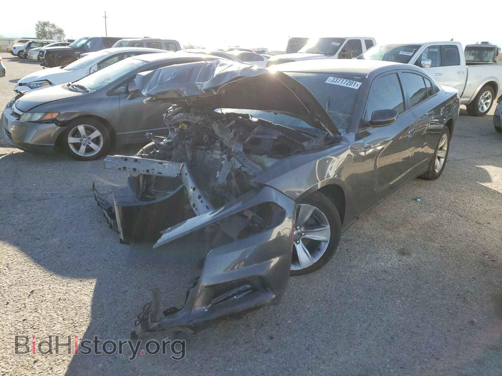 2016 DODGE CHARGER - VIN: 2C3CDXHG3GH179074 - Фото 2