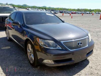 2007 Lexus LS460 LS 460, charcoal — VIN JTHBL46FX75049740, Copart