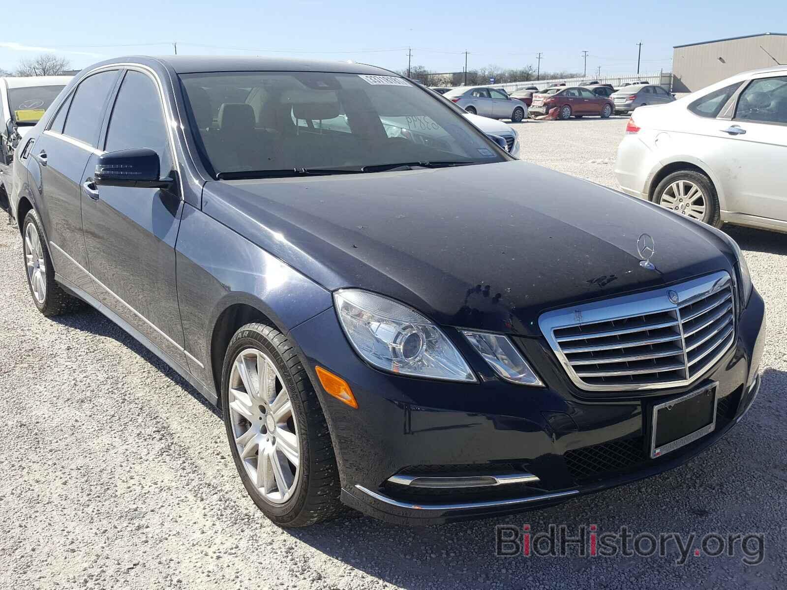 Photo WDDHF5KB9DA704183 - MERCEDES-BENZ E CLASS 2013