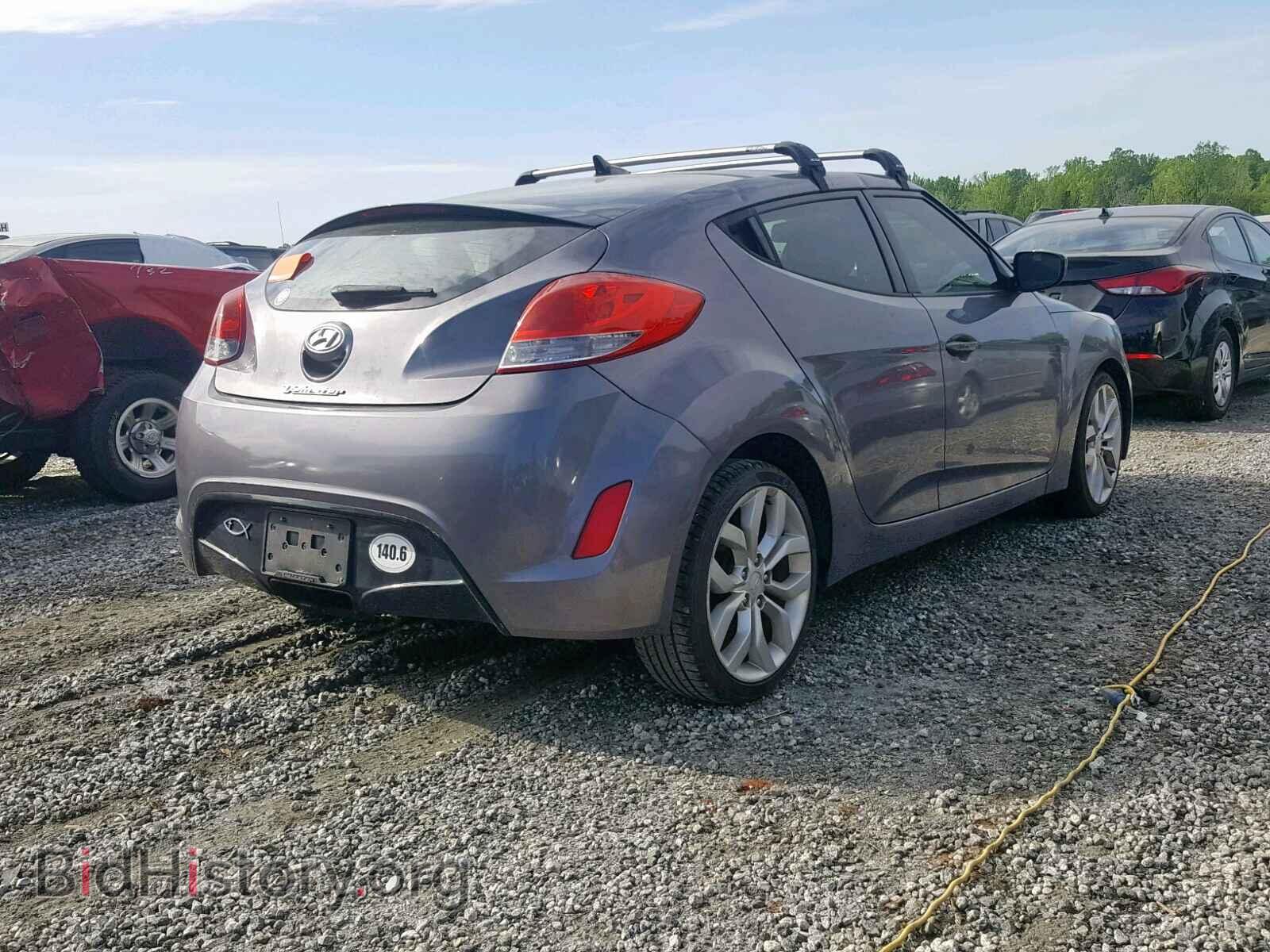 2013 HYUNDAI VELOSTER - VIN: KMHTC6AD9DU178542 - Фото 3
