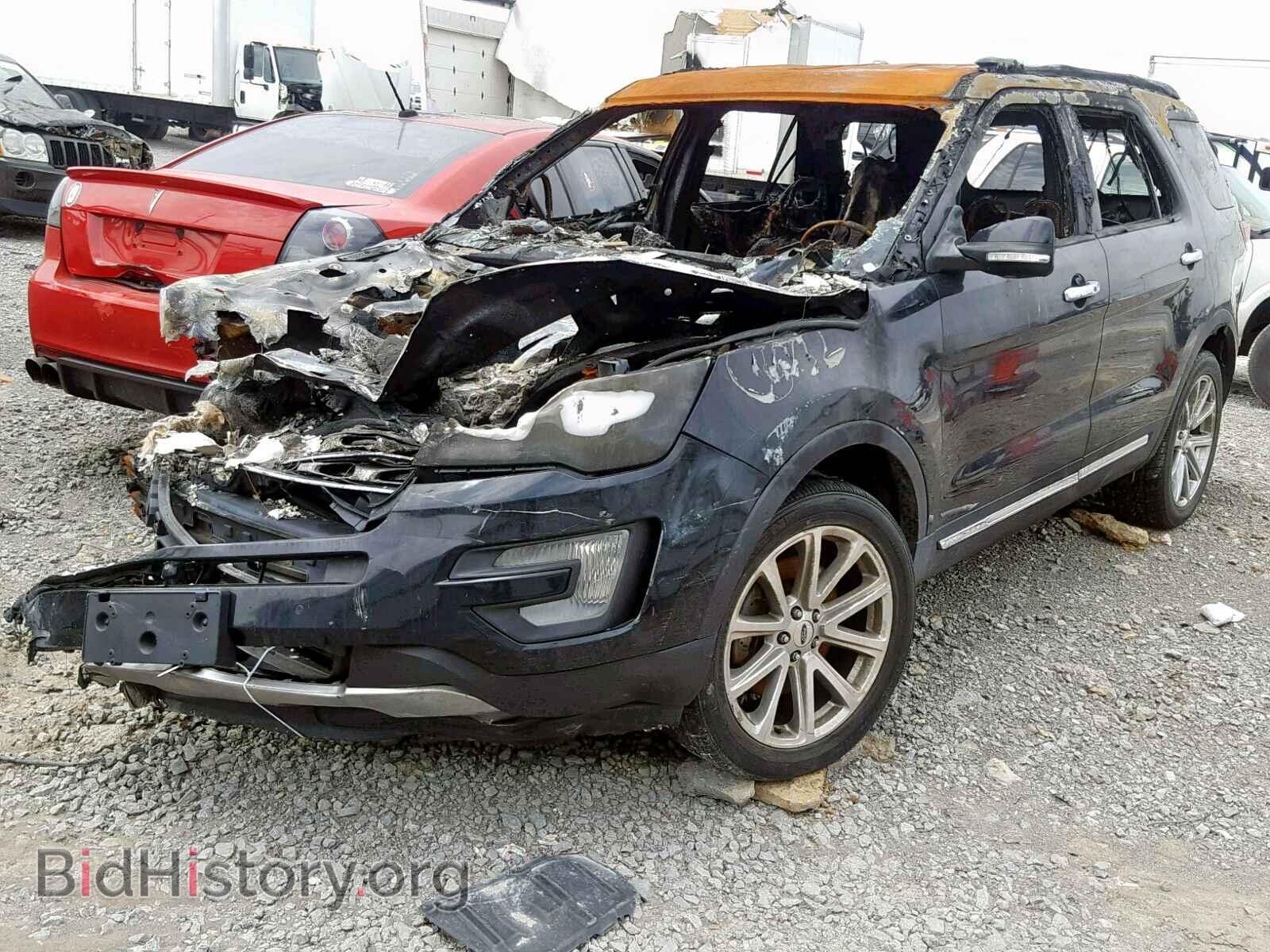 2016 FORD EXPLORER L - VIN: 1FM5K8F85GGB98406 - Photo 2