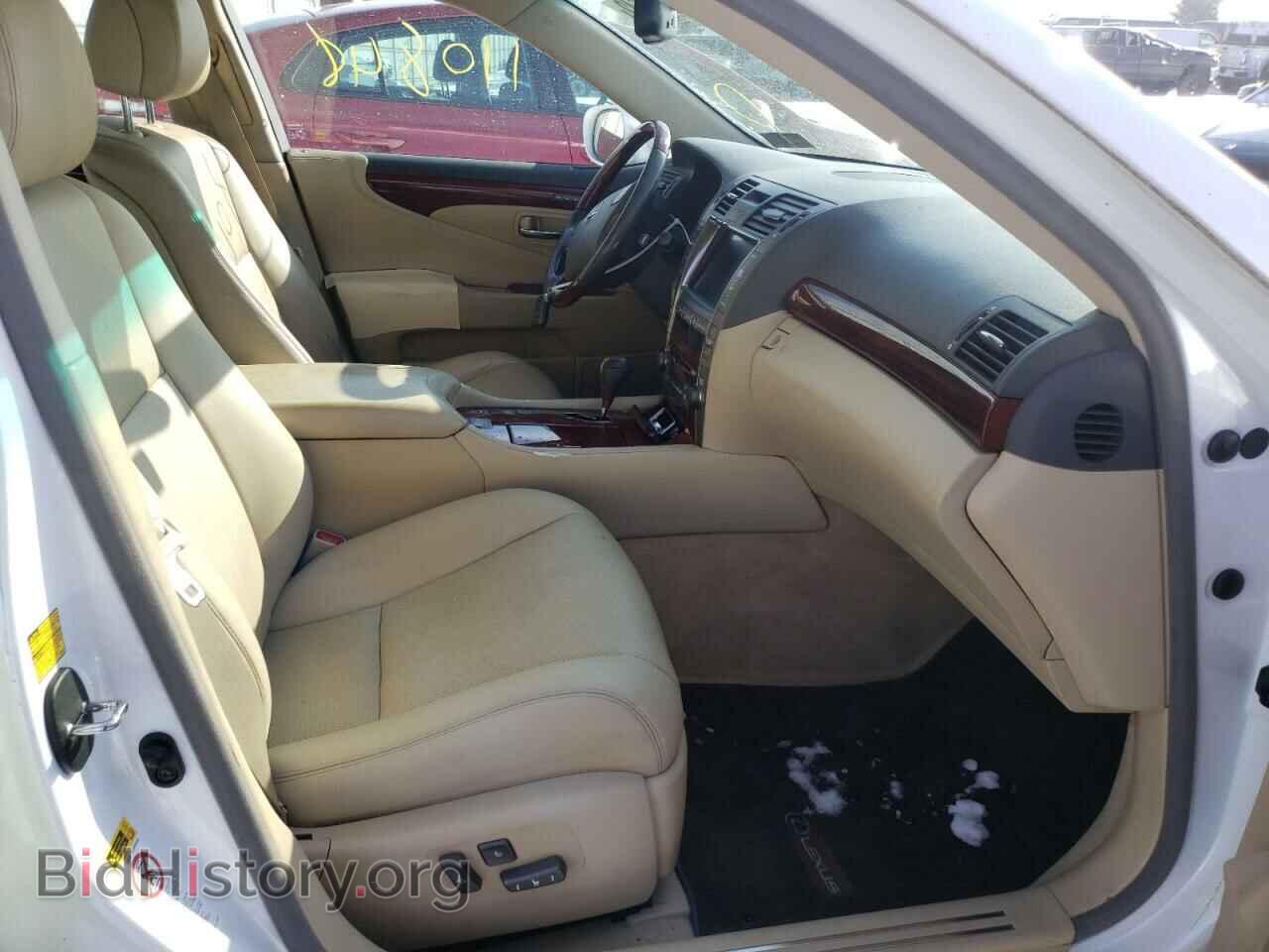 2008 LEXUS LS460 - VIN: JTHBL46F485069306 - Фото 5