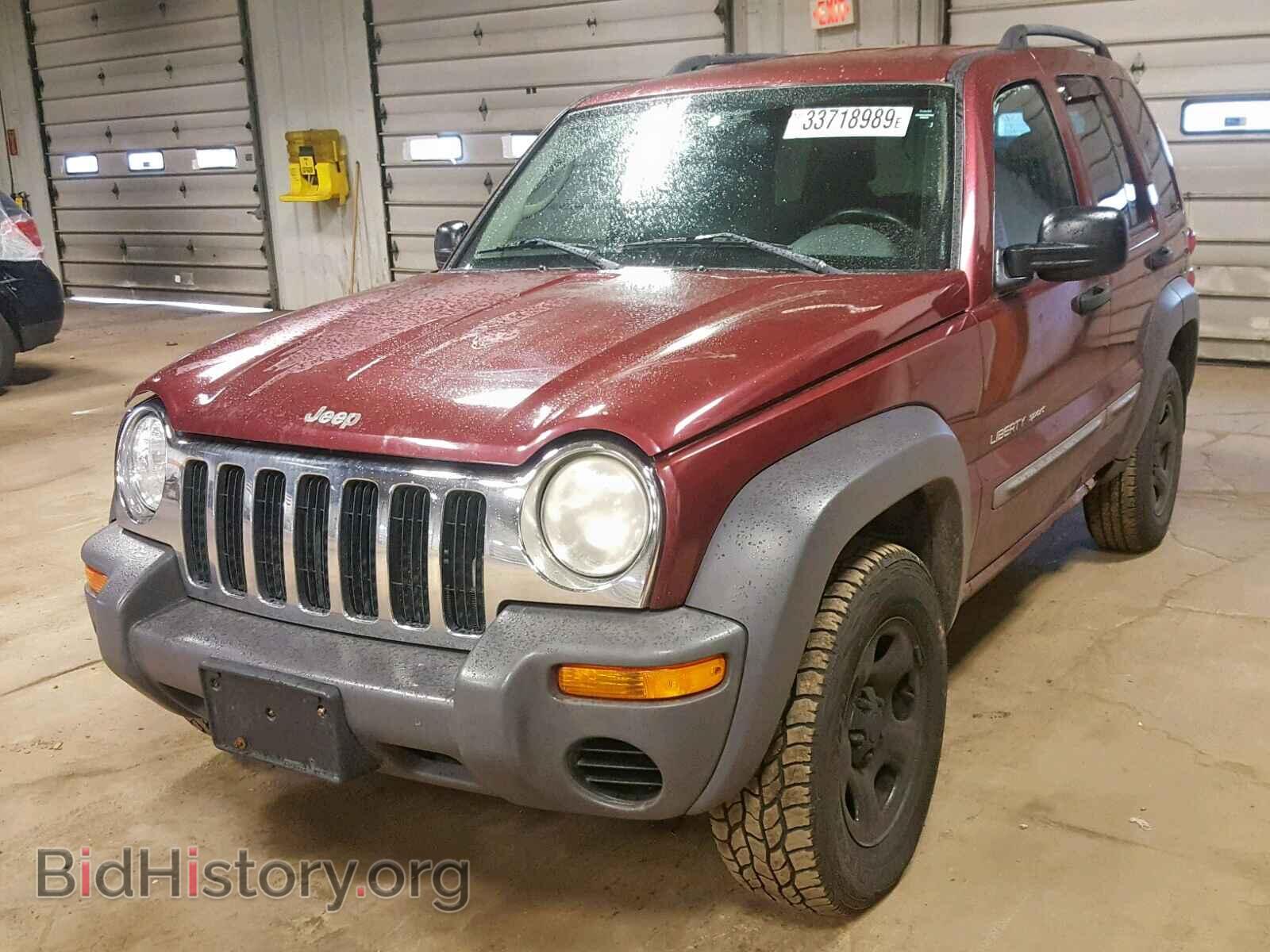 2003 JEEP LIBERTY SP - VIN: 1J4GL48K73W544865 - Фото 2