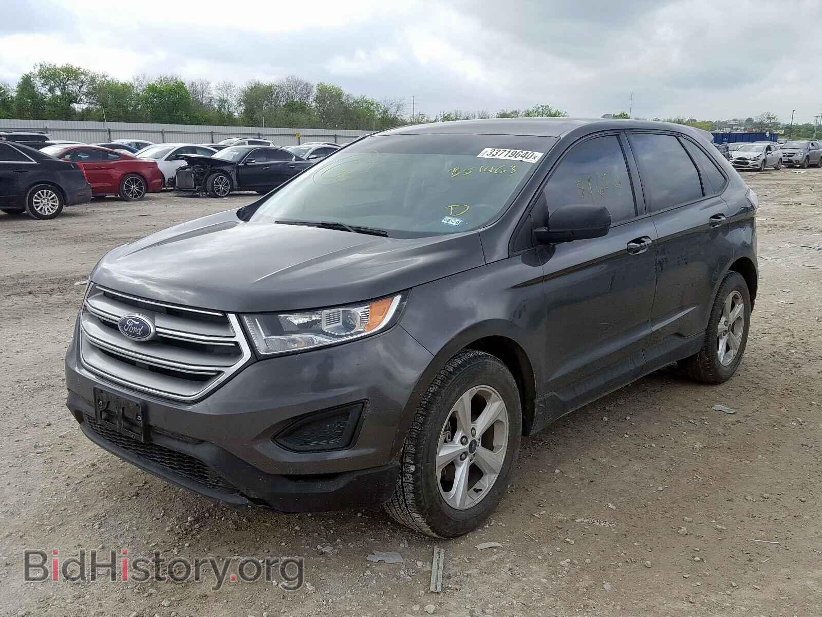 2016 FORD EDGE - VIN: 2FMPK3G9XGBB51463 - Фото 2