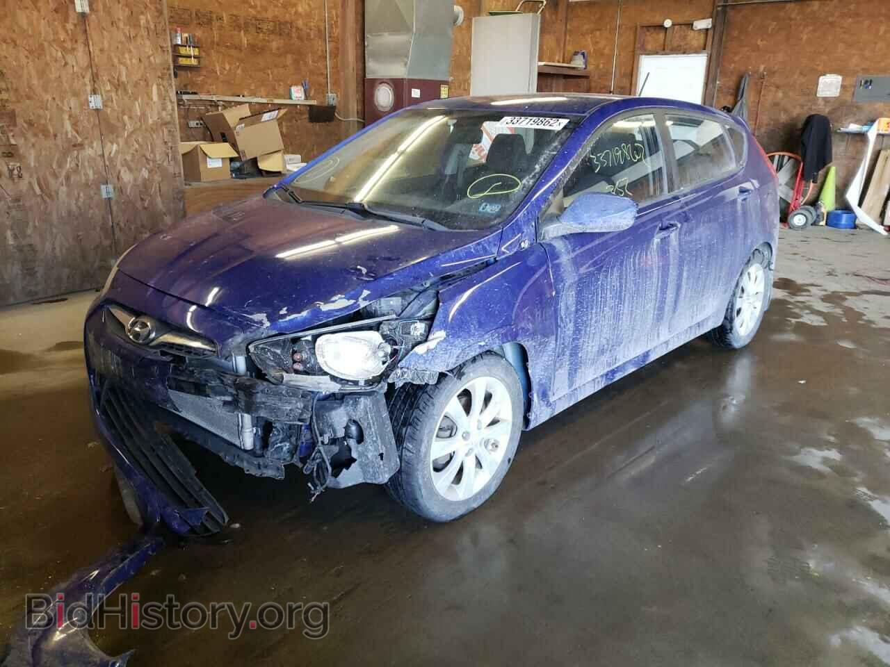 2012 HYUNDAI ACCENT - VIN: KMHCU5AE8CU019039 - Фото 2