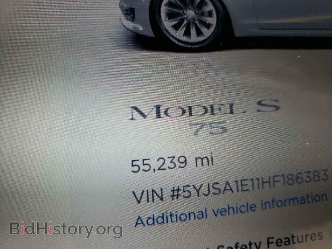 2017 TESLA MODEL S - VIN: 5YJSA1E11HF186383 - Photo 8