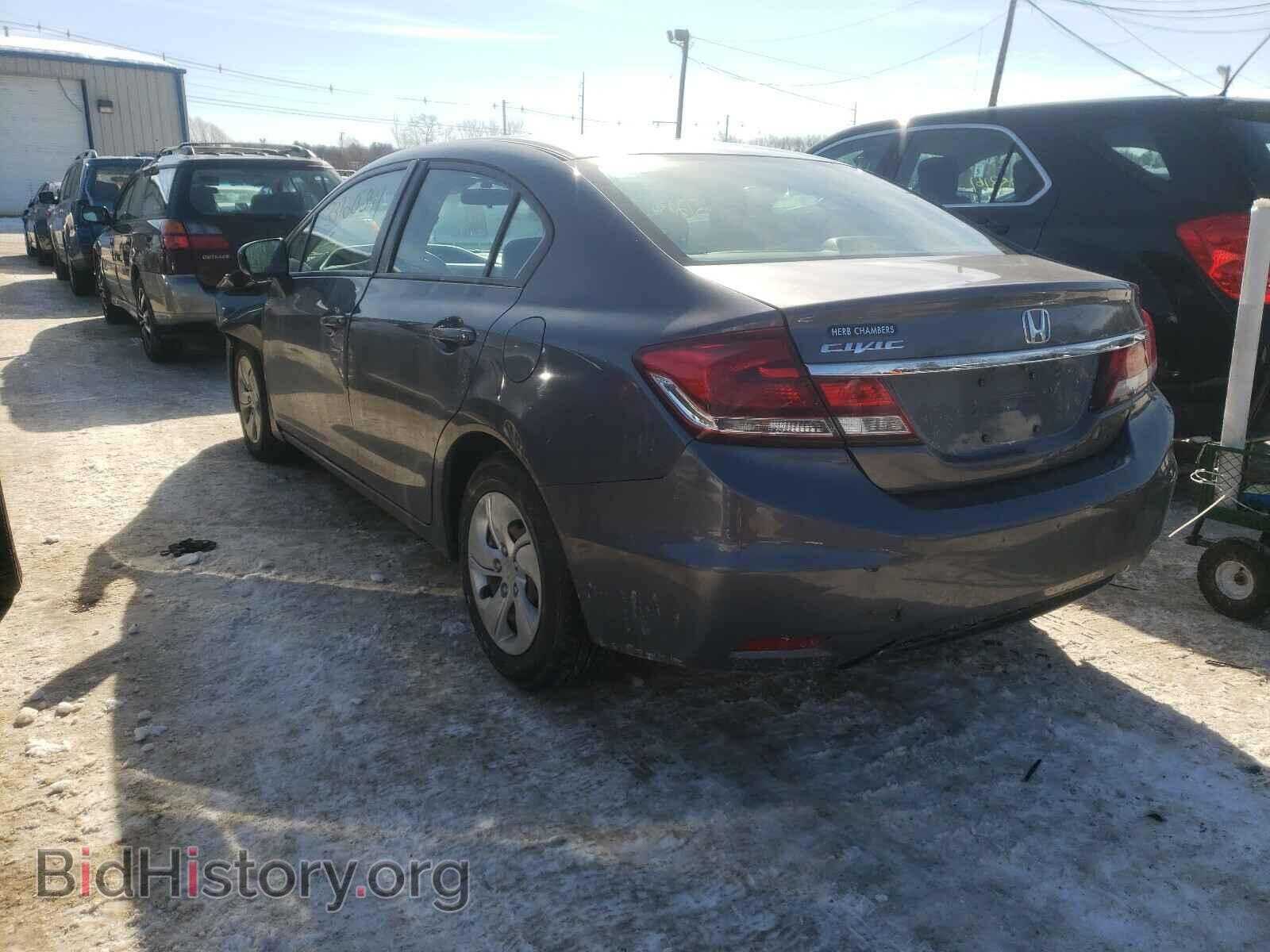 2014 HONDA CIVIC - VIN: 2HGFB2F54EH506020 - Фото 3