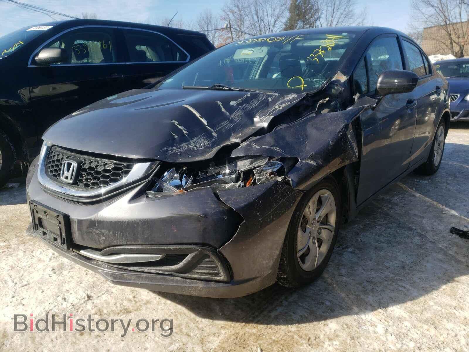 2014 HONDA CIVIC - VIN: 2HGFB2F54EH506020 - Фото 9