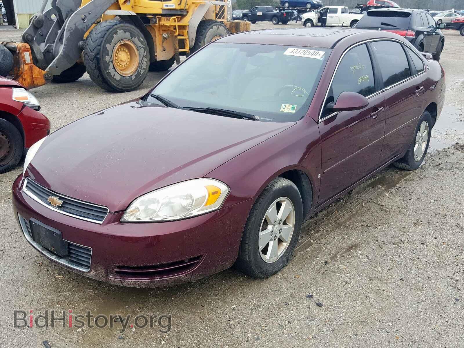 2007 CHEVROLET IMPALA - VIN: 2G1WT58K679305774 - Фото 2
