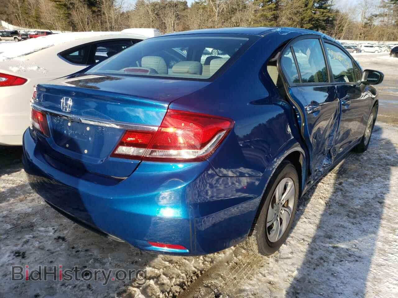 2014 HONDA CIVIC - VIN: 2HGFB2F5XEH529513 - Фото 4
