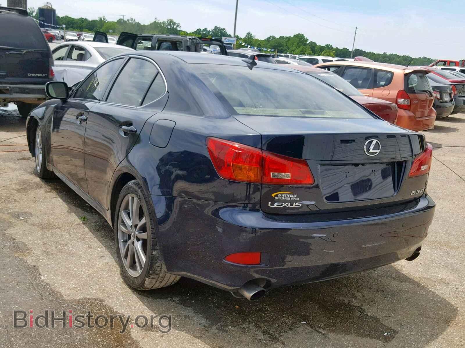2008 LEXUS IS - VIN: JTHBE262X85021059 - Фото 3