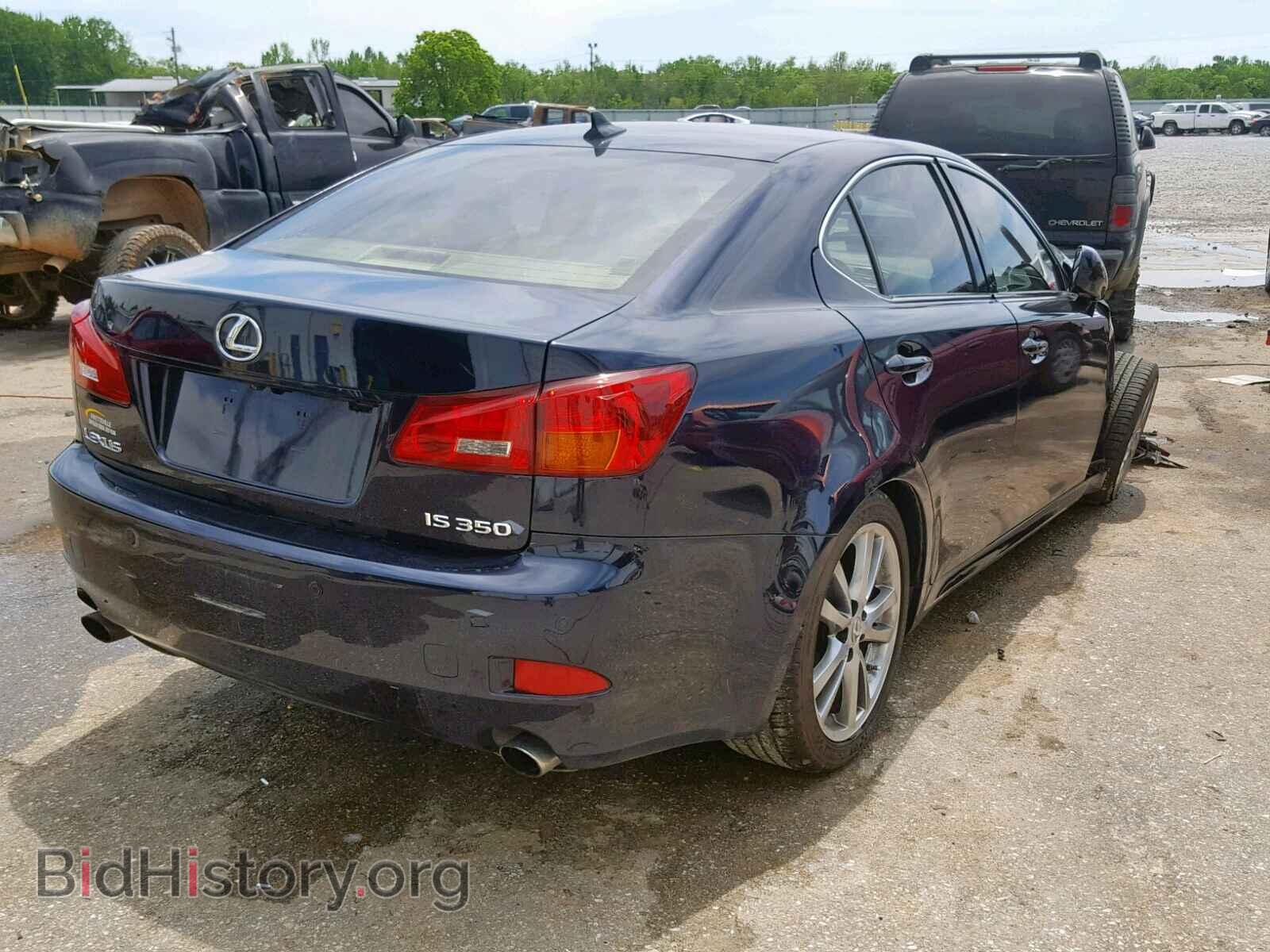 2008 LEXUS IS - VIN: JTHBE262X85021059 - Фото 4