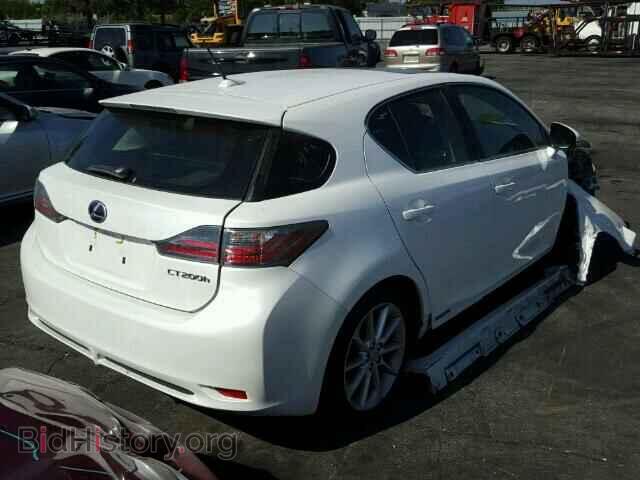 2013 LEXUS CT 200 - VIN: JTHKD5BH0D2164788 - Фото 4