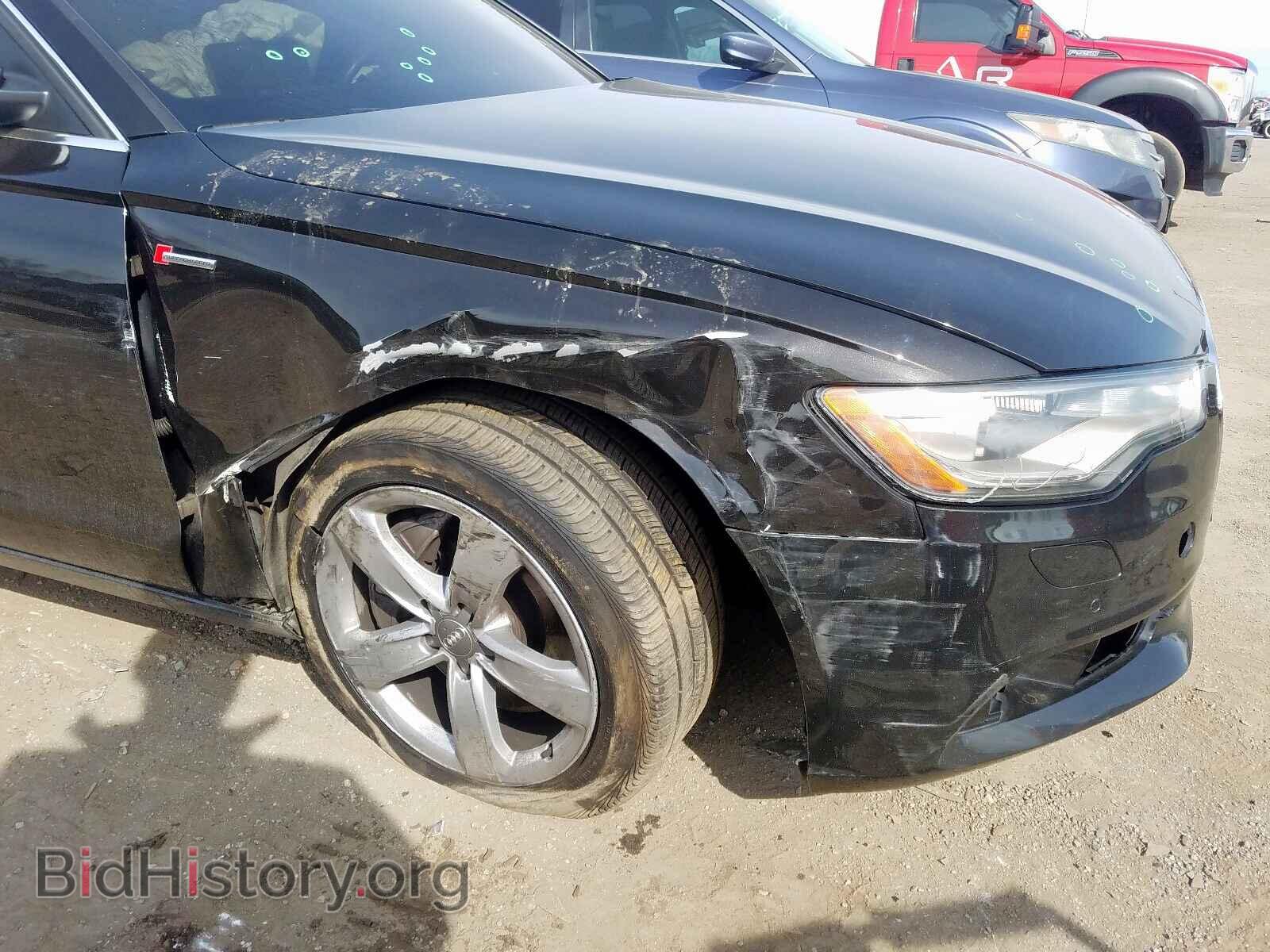 2012 AUDI A6 - VIN: WAUGGAFC9CN069954 - Фото 9