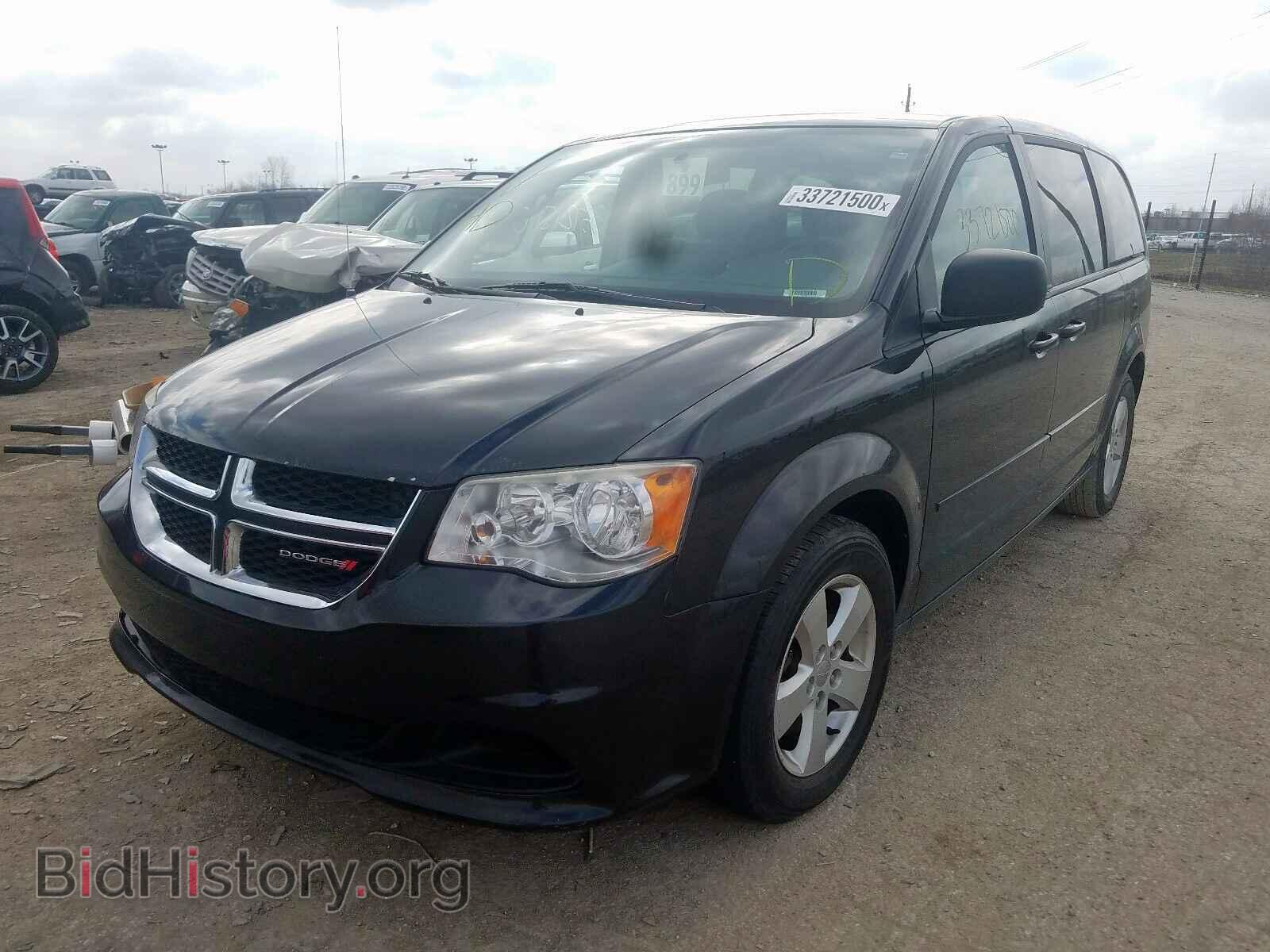 2013 DODGE CARAVAN - VIN: 2C4RDGBG6DR616604 - Фото 2