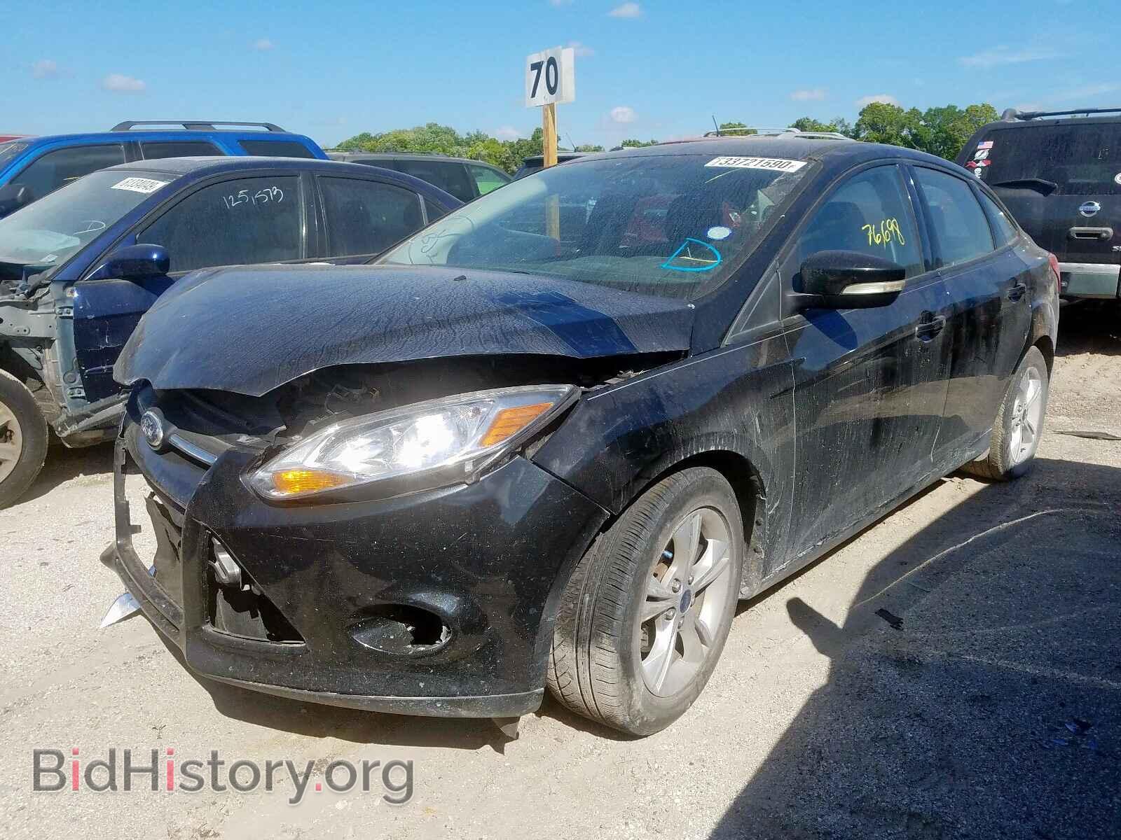 2014 FORD FOCUS - VIN: 1FADP3F25EL296345 - Фото 2