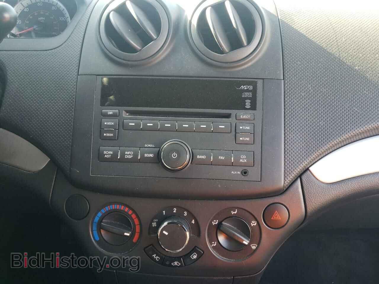 2010 CHEVROLET AVEO - VIN: KL1TD5DE0AB120687 - Фото 9