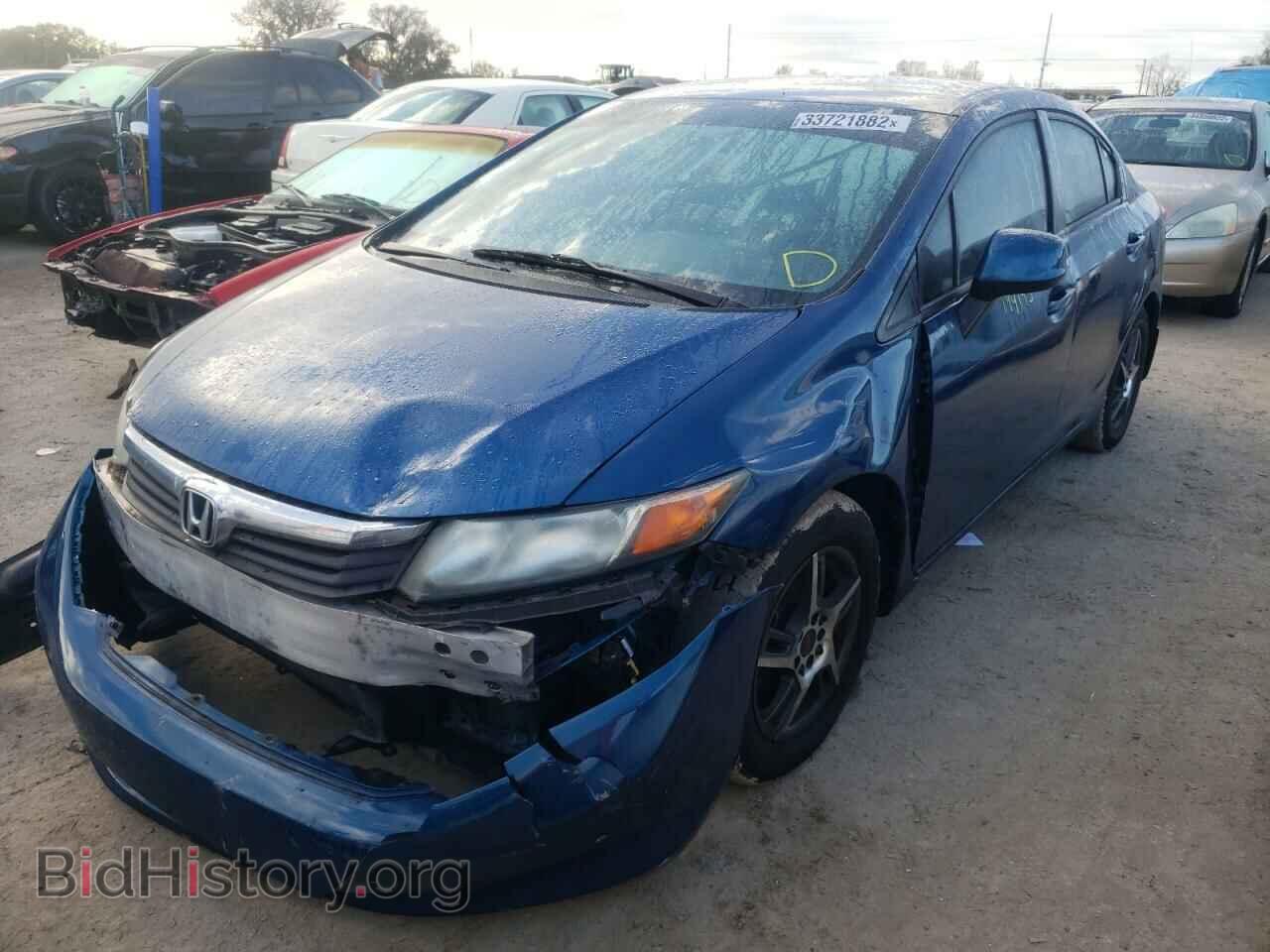 2012 HONDA CIVIC - VIN: 19XFB2F56CE015987 - Фото 2