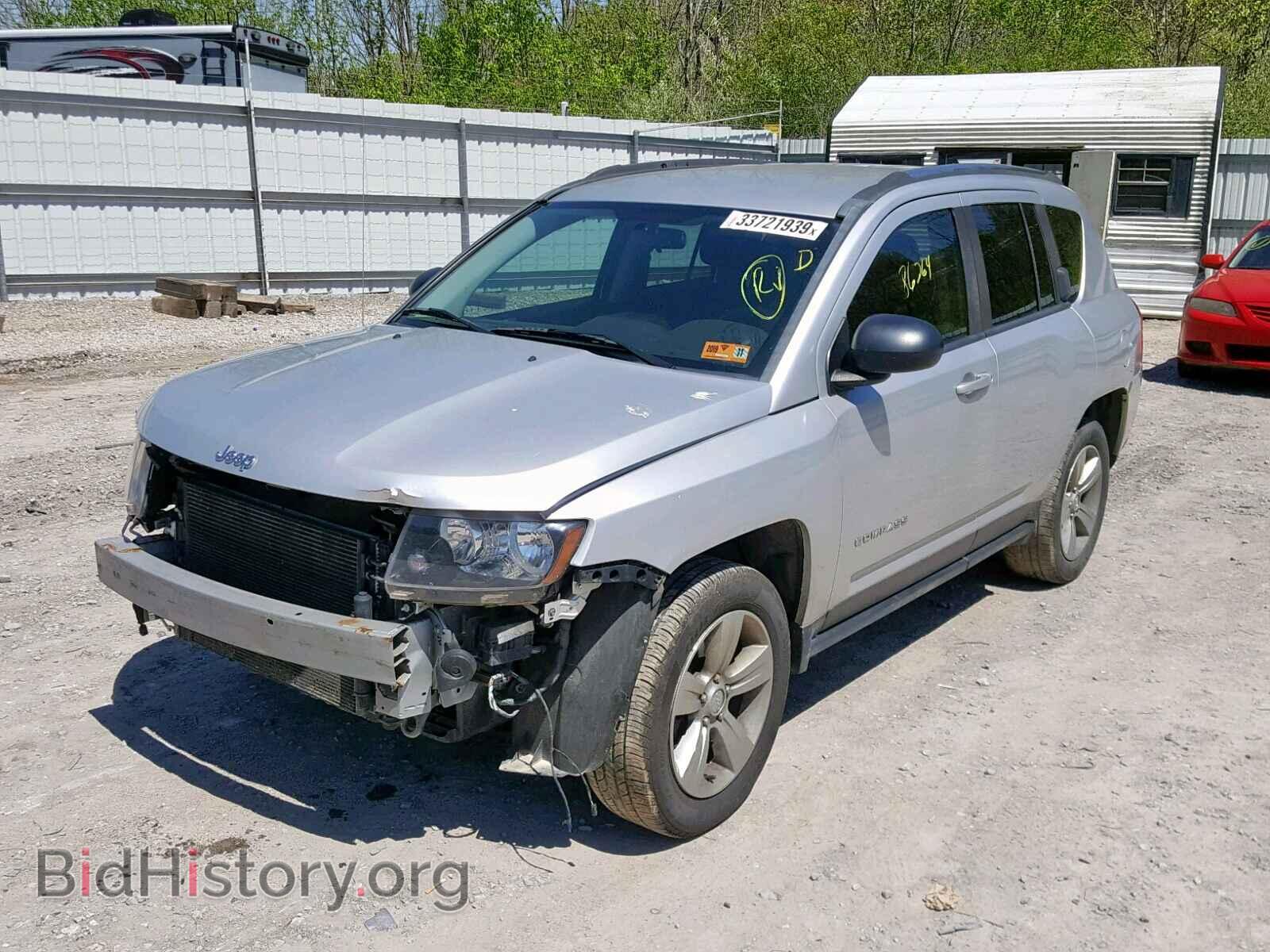 2014 JEEP COMPASS SP - VIN: 1C4NJDBB2ED592297 - Фото 2