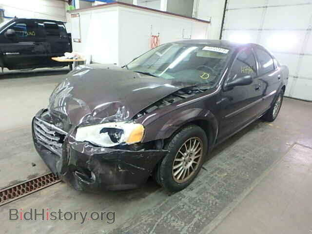 2004 CHRYSLER SEBRING - VIN: 1C3EL56T44N183993 - Фото 2