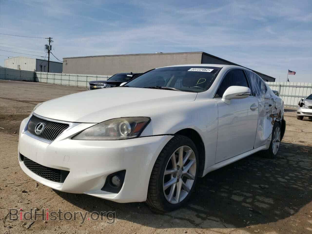 2011 LEXUS IS - VIN: JTHCF5C25B5048104 - Фото 2