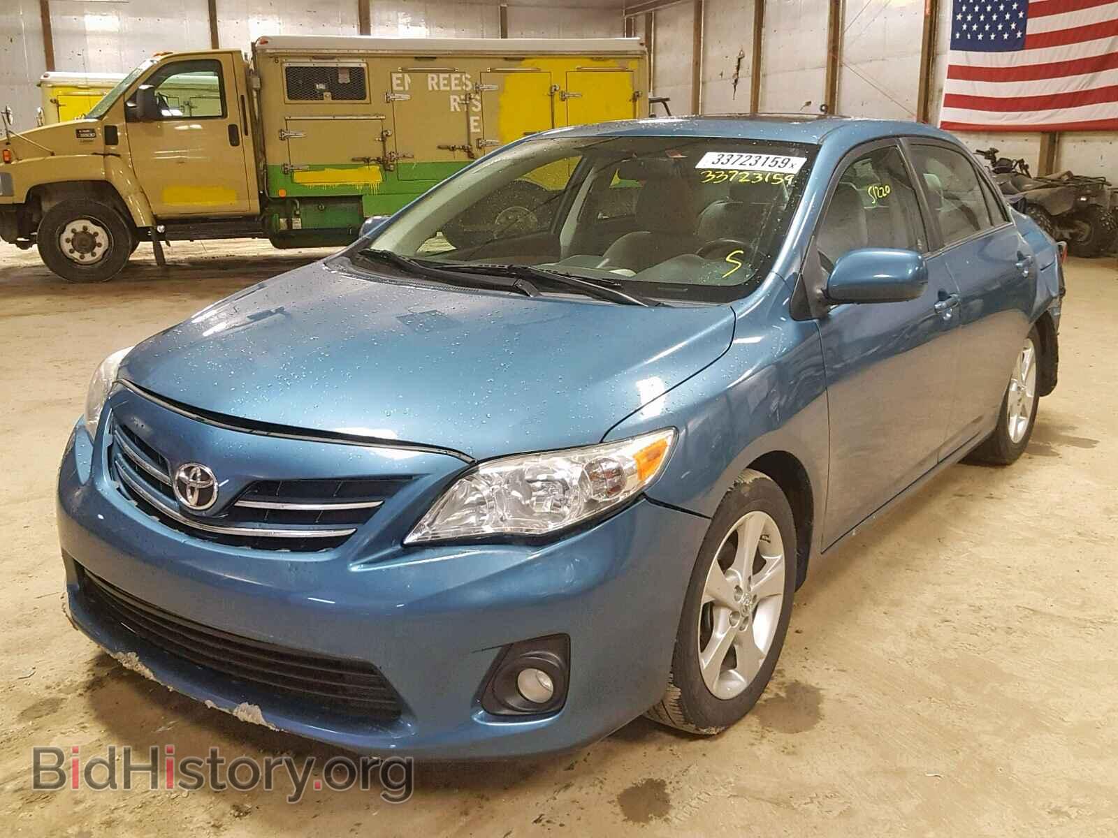 2013 TOYOTA COROLLA BA - VIN: 5YFBU4EE4DP150620 - Фото 2