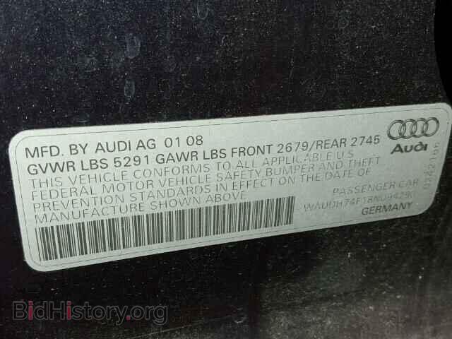 2008 AUDI A6 - VIN: WAUDH74F18N094290 - Фото 10