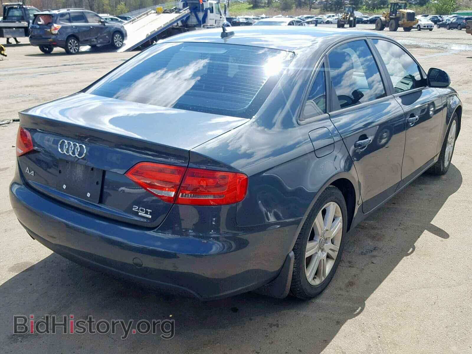 2009 AUDI A4 - VIN: WAULF78K09N063946 - Фото 4