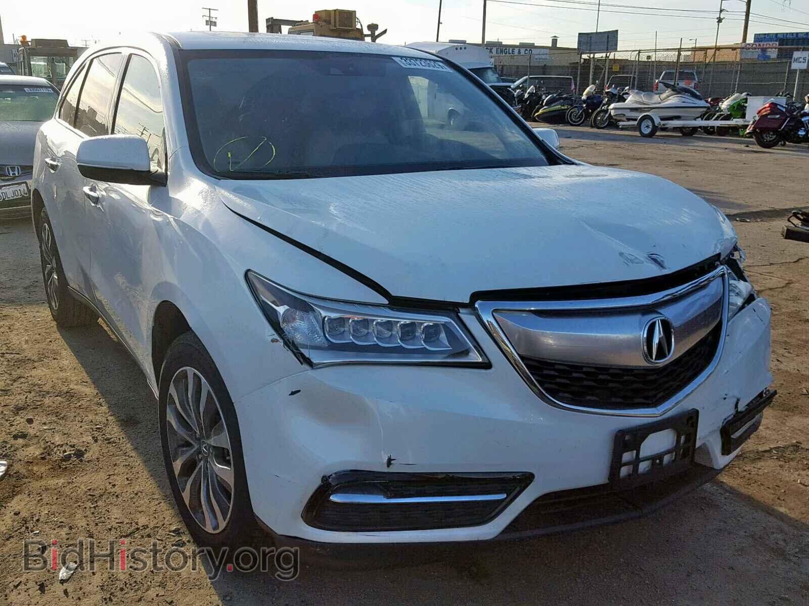 Фотография 5FRYD3H48EB014008 - ACURA MDX 2014
