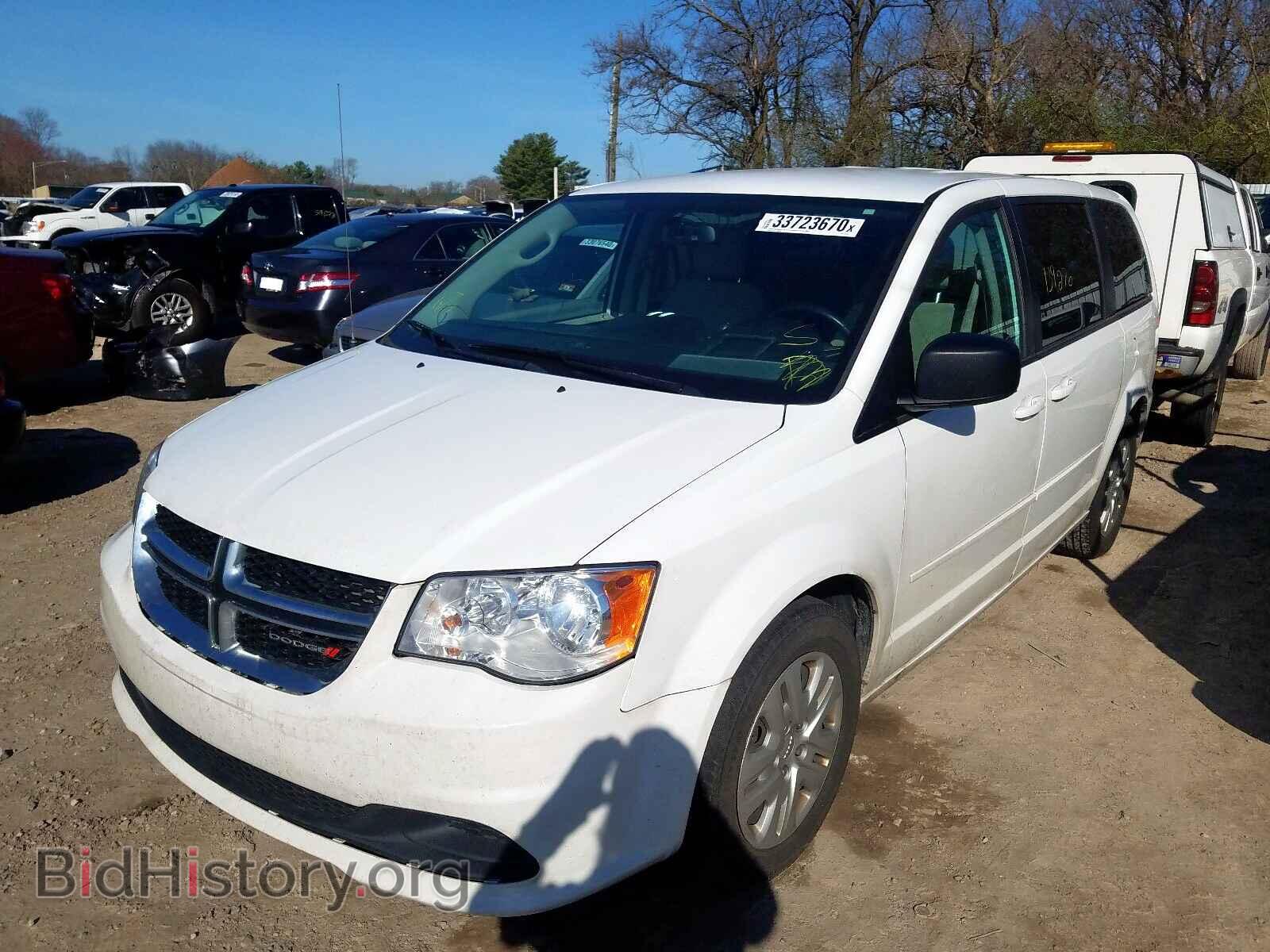 2016 DODGE CARAVAN - VIN: 2C4RDGBG0GR335435 - Фото 2