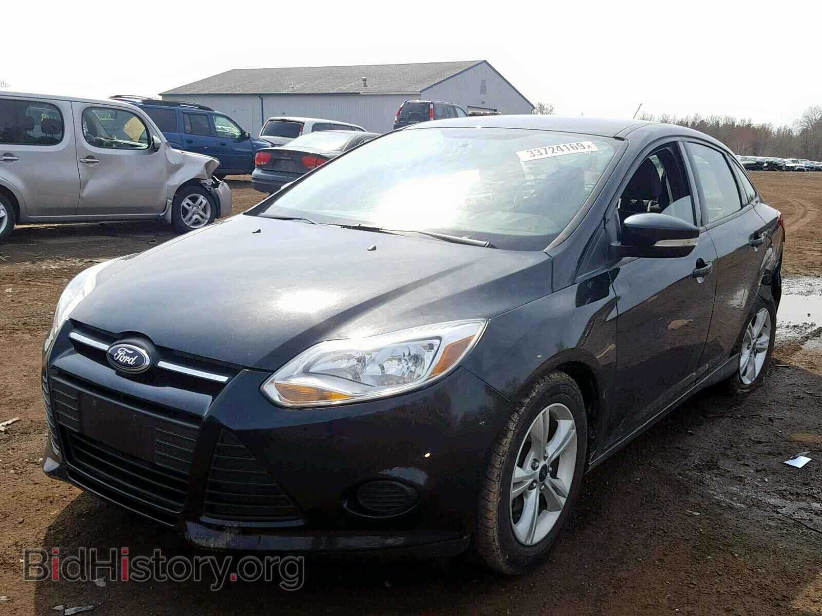 2014 FORD FOCUS SE - VIN: 1FADP3F28EL437974 - Фото 2