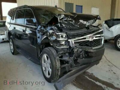 2015 Chevrolet SUBURBAN Suburban C, черный — VIN 1GNSCJKC2FR273630, Copart