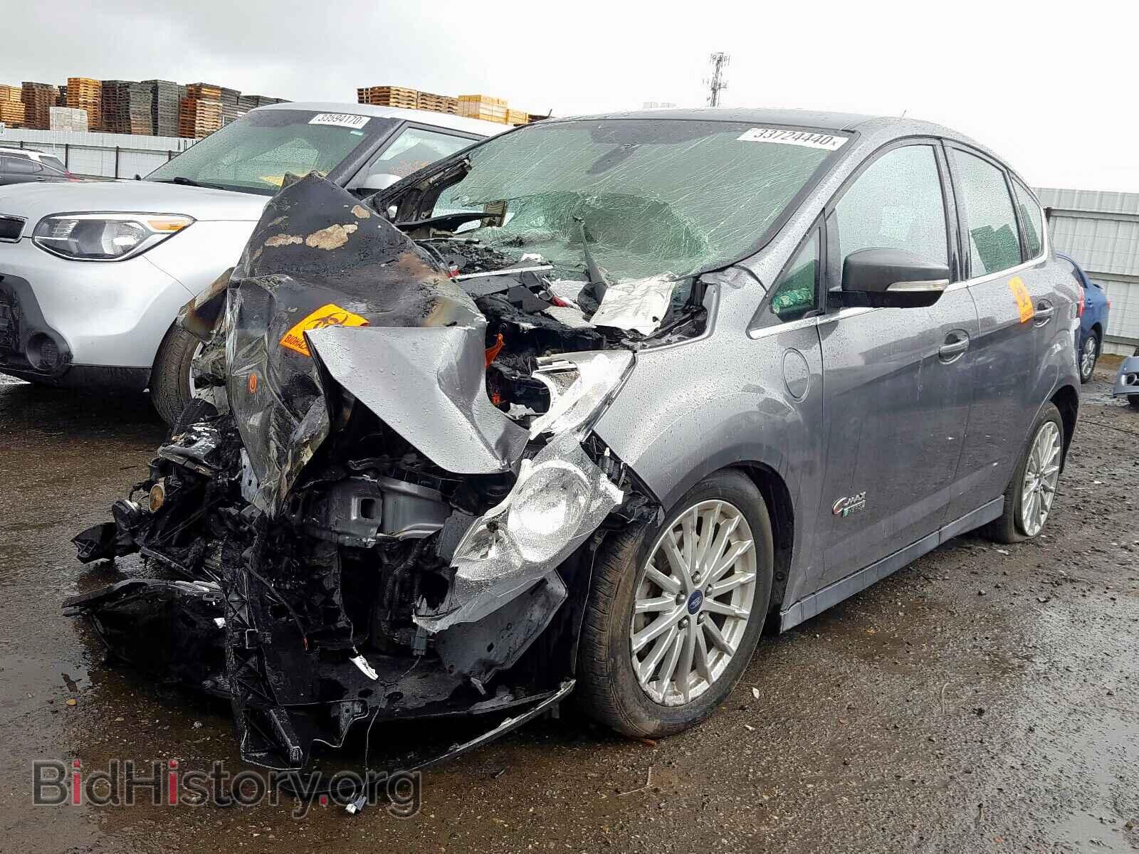 2013 FORD CMAX - VIN: 1FADP5CU9DL529711 - Фото 2