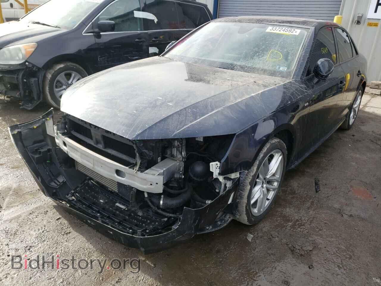2017 AUDI A4 - VIN: WAUDNAF42HN057945 - Фото 2