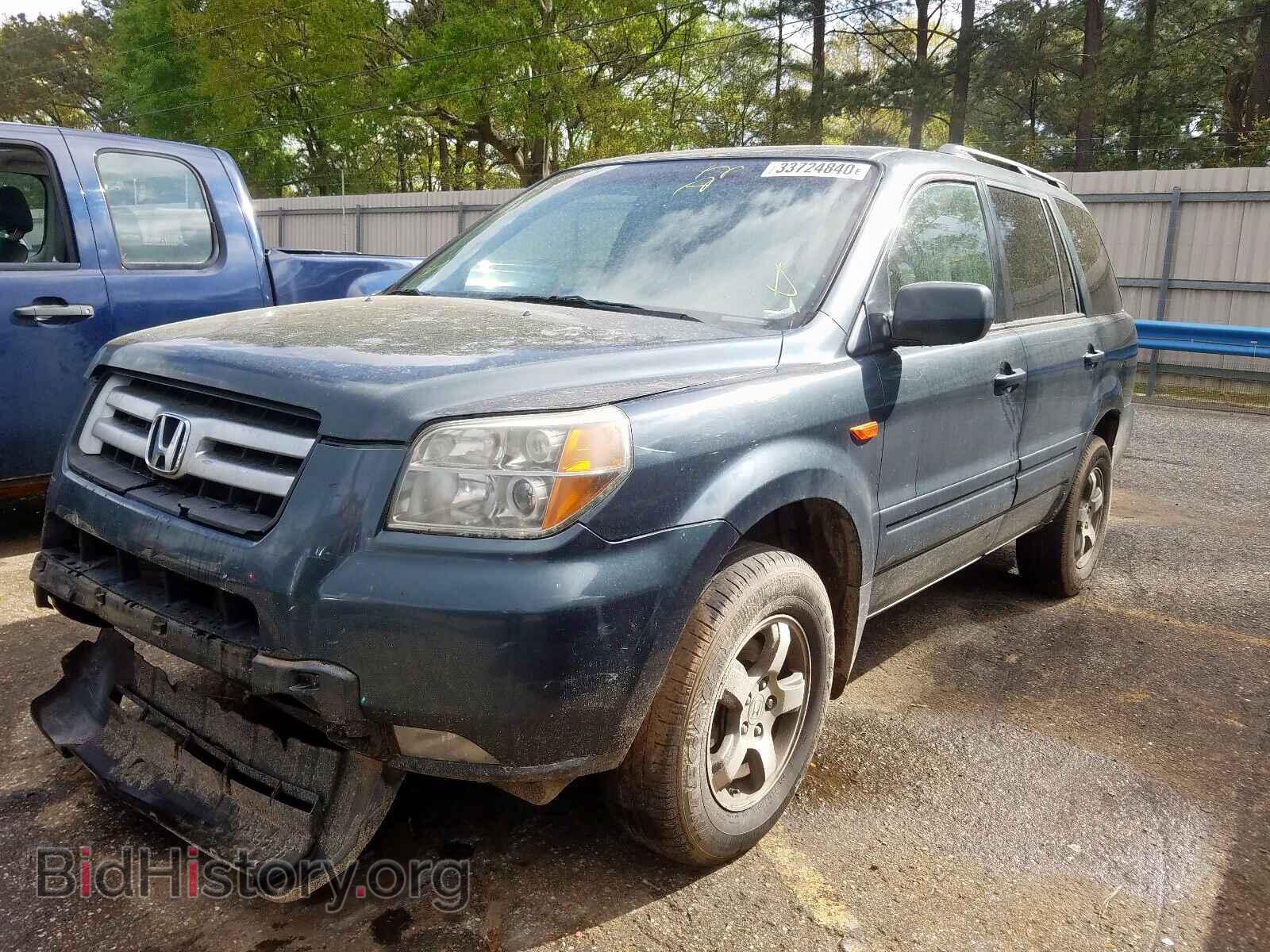 2006 HONDA PILOT - VIN: 5FNYF28496B003753 - Фото 2