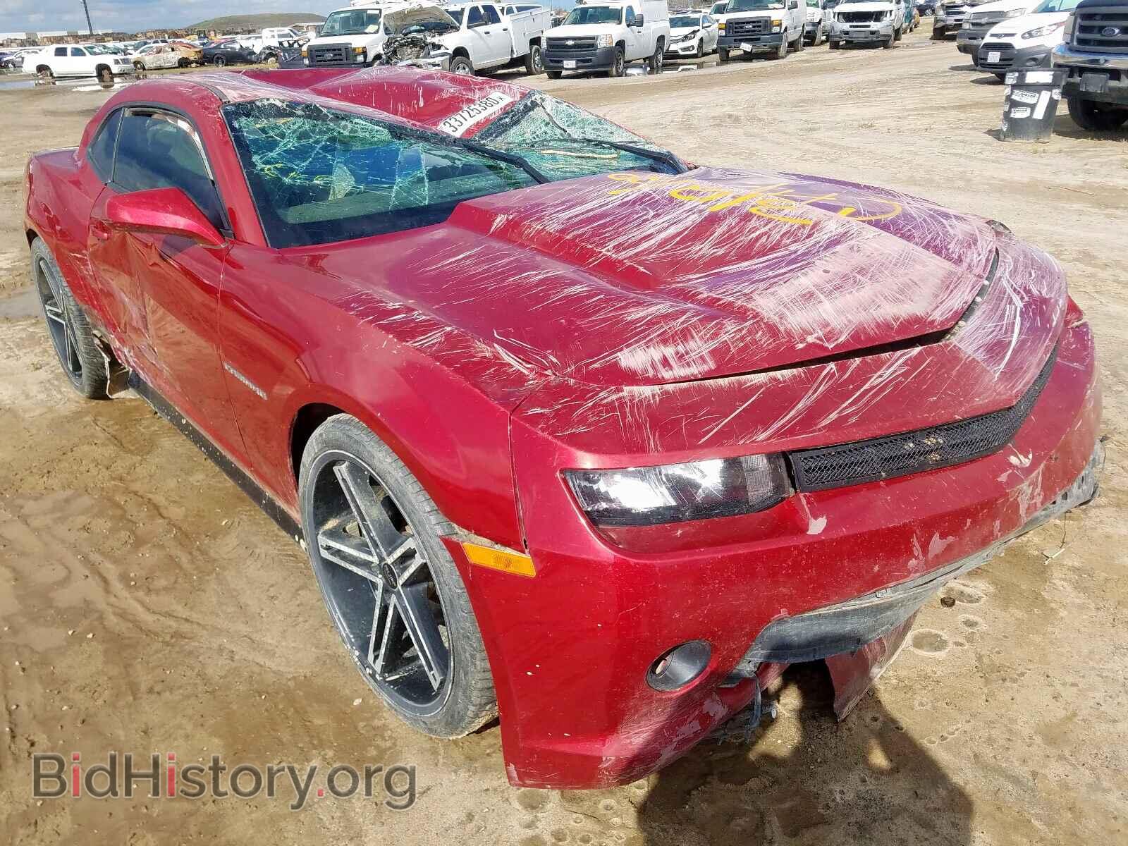 Photo 2G1FB1E36E9121800 - CHEVROLET CAMARO 2014
