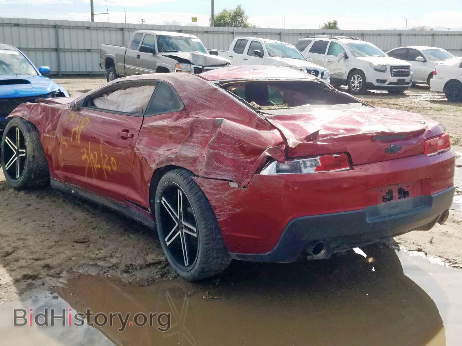 2014 CHEVROLET CAMARO - VIN: 2G1FB1E36E9121800 - Фото 3