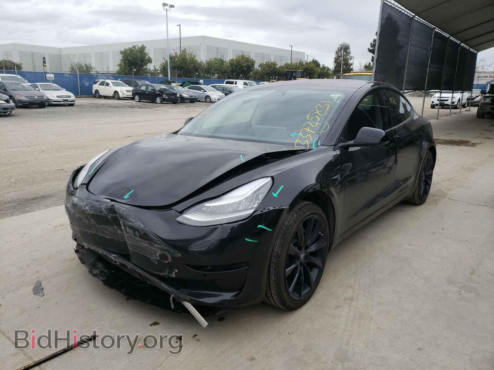 2018 TESLA MODEL 3 - VIN: 5YJ3E1EA7JF004460 - Фото 2