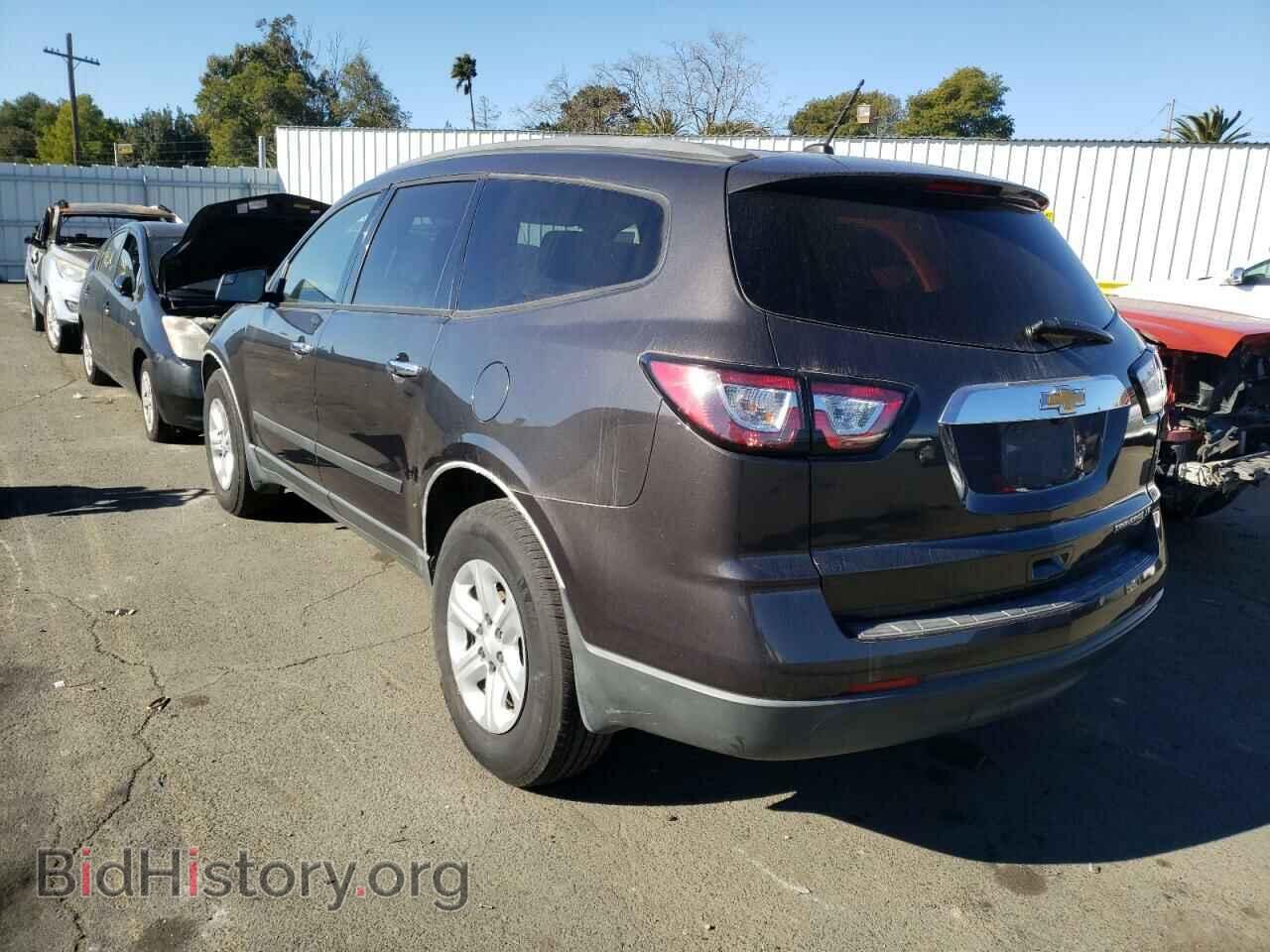 2013 CHEVROLET TRAVERSE - VIN: 1GNKRFKDXDJ200392 - Фото 3