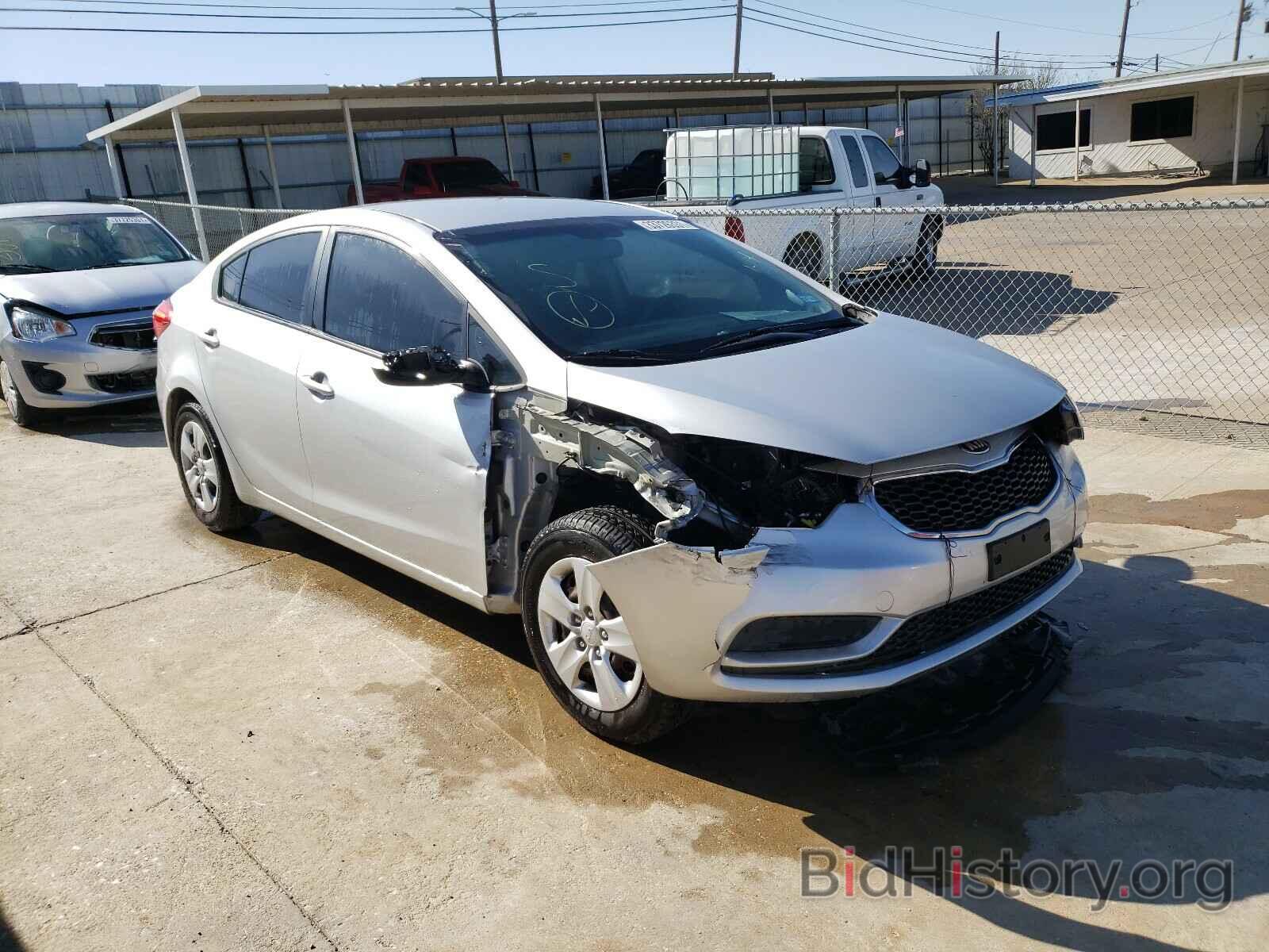 Photo KNAFK4A63G5514255 - KIA FORTE 2016