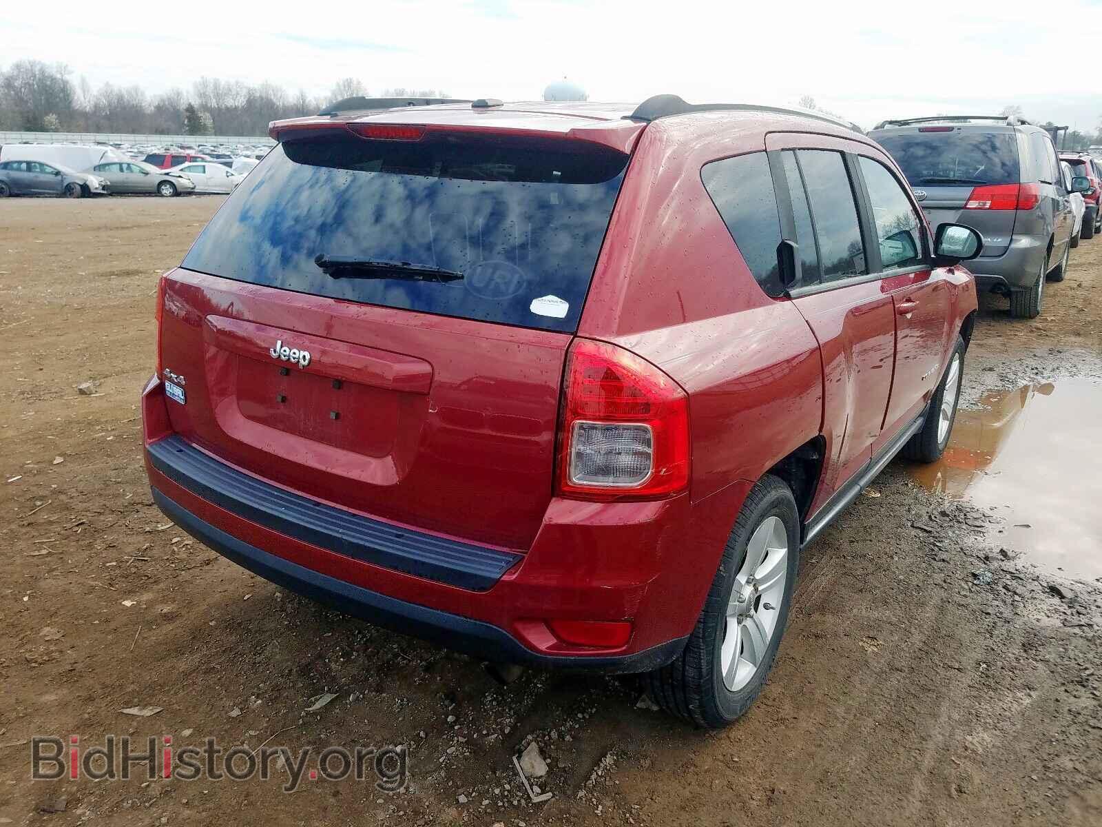 2012 JEEP COMPASS - VIN: 1C4NJDBB6CD599377 - Фото 4