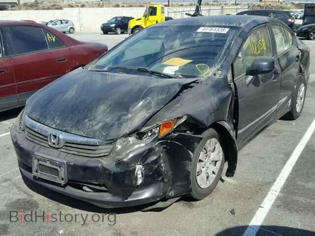 2012 HONDA CIVIC LX - VIN: JHMFB2F50CS005919 - Фото 2