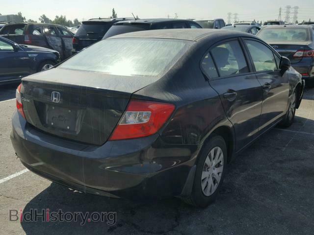 2012 HONDA CIVIC LX - VIN: JHMFB2F50CS005919 - Фото 4