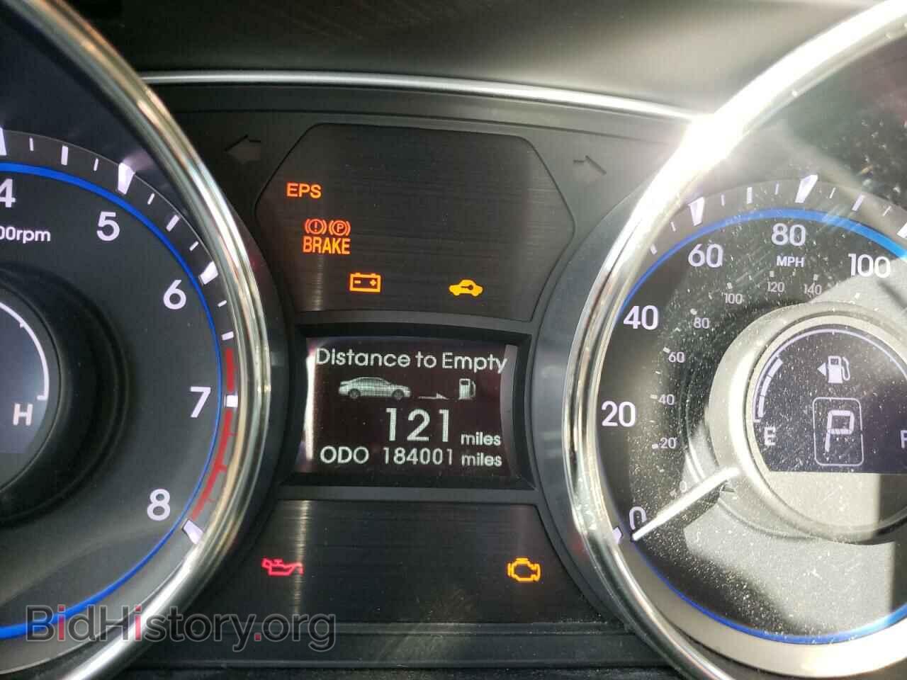2012 HYUNDAI SONATA - VIN: 5NPEC4AB3CH386280 - Фото 8