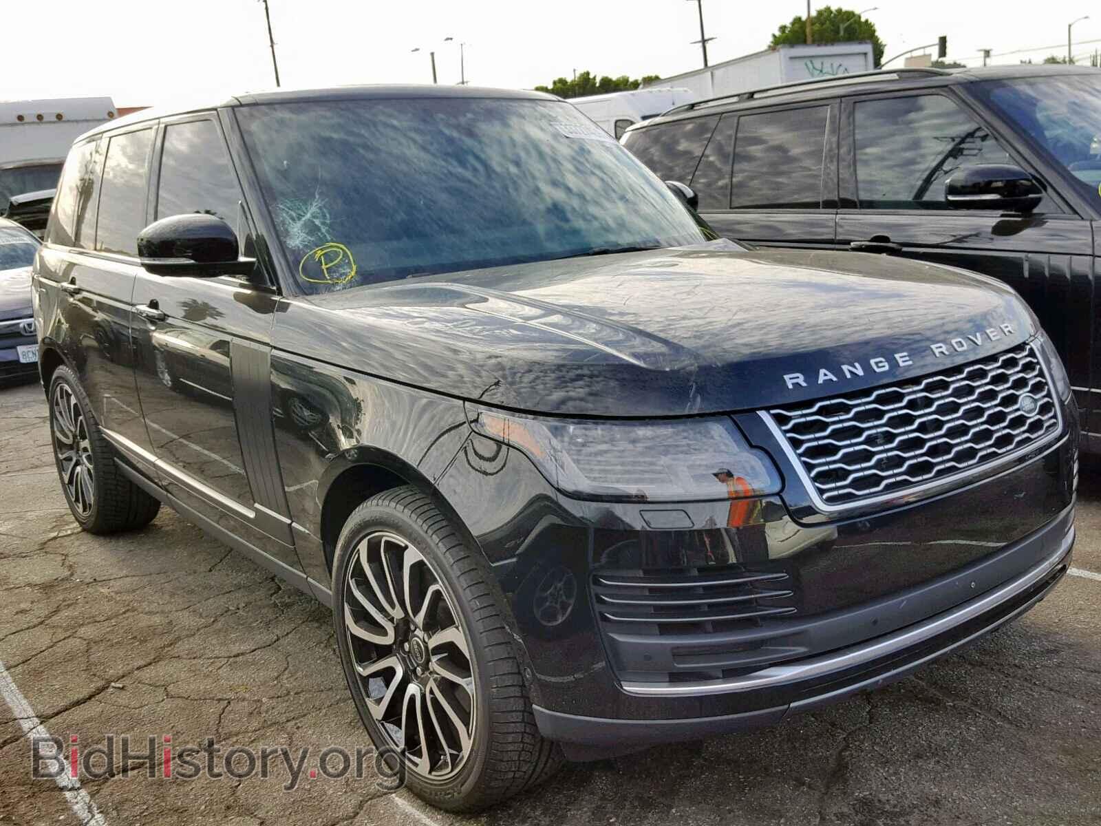 Photo SALGS2SV3JA386933 - LAND ROVER RANGE ROVE 2018