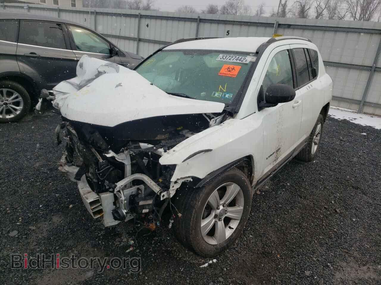 2014 JEEP COMPASS - VIN: 1C4NJDBBXED865373 - Фото 2