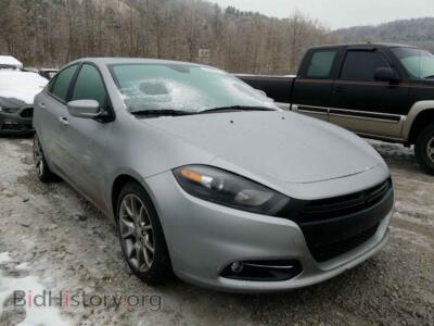 2015 Dodge DART Dart SXT, серый — VIN 1C3CDFBBXFD165336, Copart