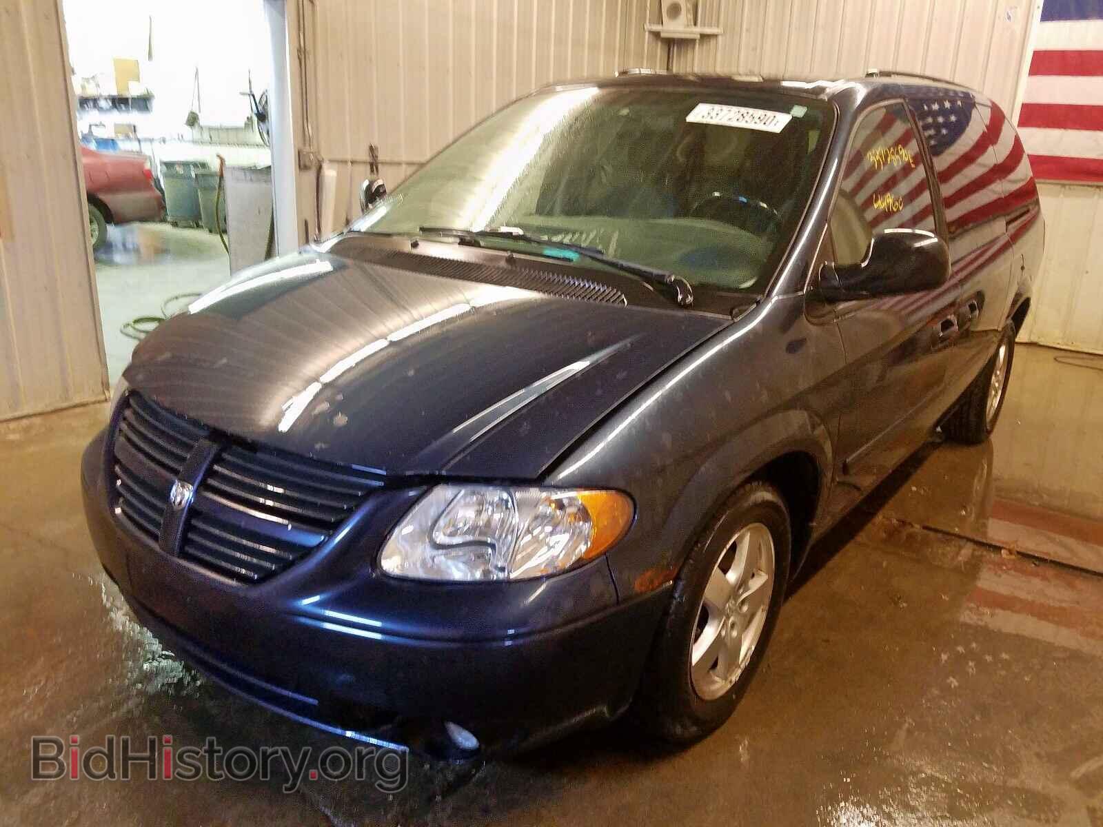 2007 DODGE CARAVAN - VIN: 2D4GP44L97R355502 - Фото 2